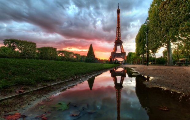 Reflections On The Eiffel Tower
