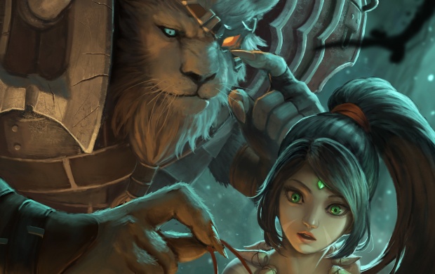 Rengar And Nidalee League Of Legends