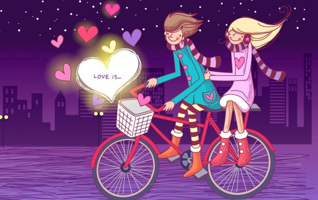 Romantic Bike Lovers