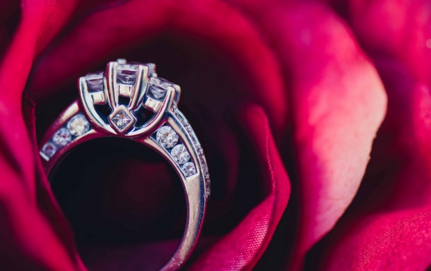 Rose In Wedding Ring