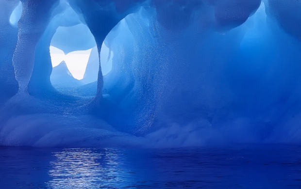 Shapes Of Iceberg In Antarctica