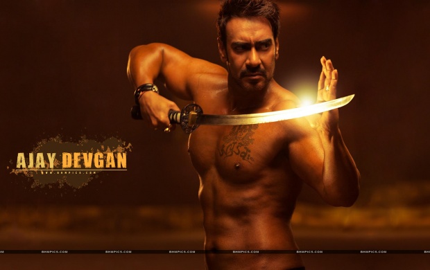 Shirtless Ajay Devgan