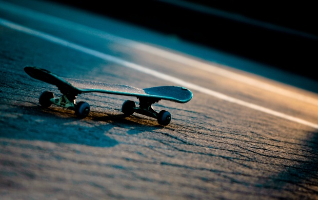 Skateboard On Road