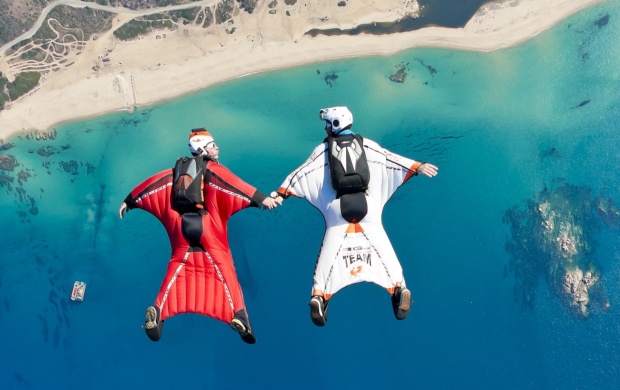 Skydiving Wingsuit Flying