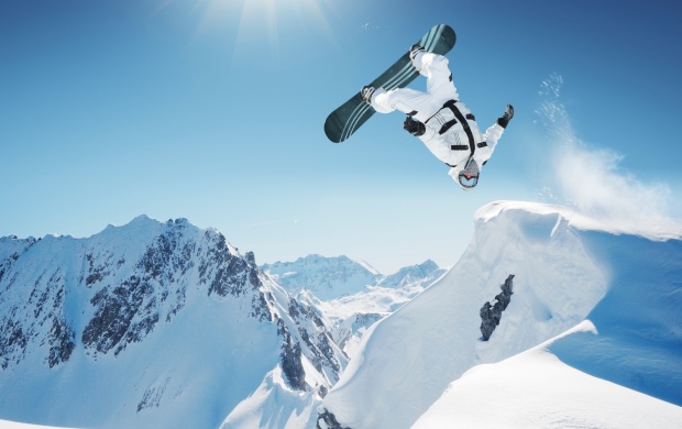 Snowboarding Jump