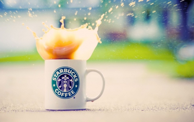 Starbucks Coffee Splash