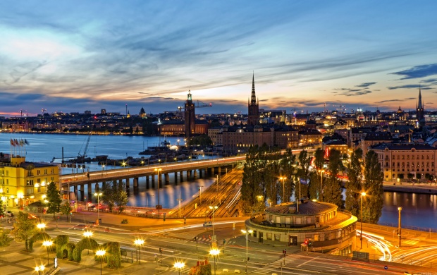 Stockholm Sweden Evening