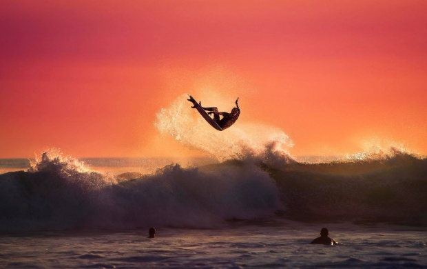 Surfing Surfer Ocean Wave