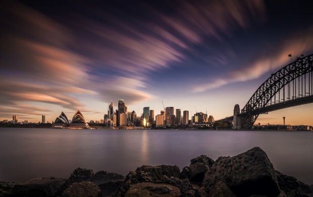 Sydney Skyline And Architecture