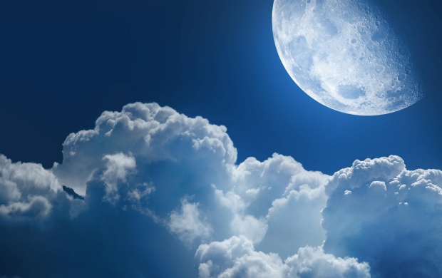 The Clouds And The Moon