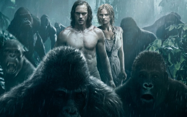 The Legend Of Tarzan And Gorilla Poster