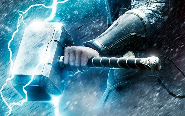 Thor Hammer Lightning