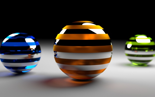 Three Color Spheres