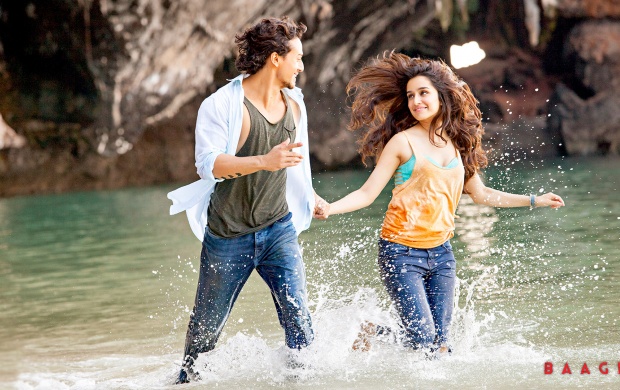 Tiger And Shraddhas In Baaghi Movie