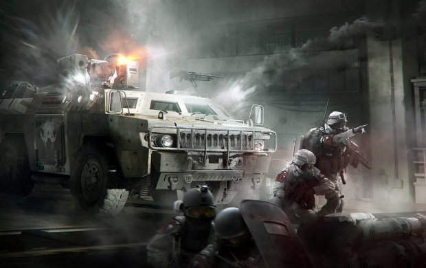 Tom Clancy's The Division Incursions Tank Boss Concept Art