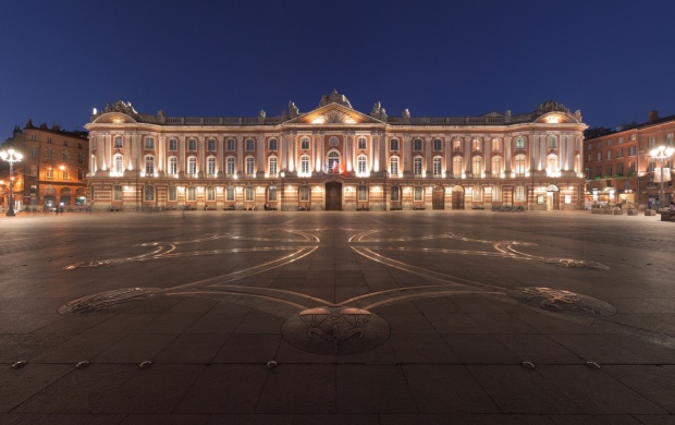 Toulouse Capitole Night