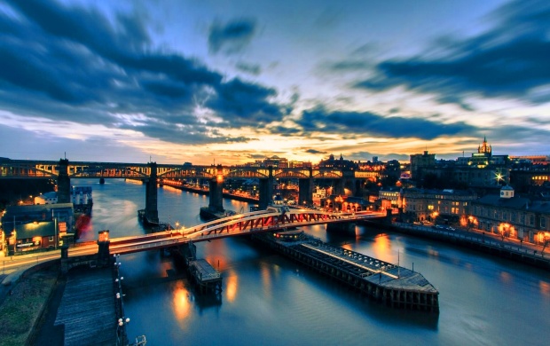 Tyne Bridge Newcastle England