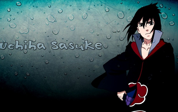 Uchiha Sasuke And Water Drop