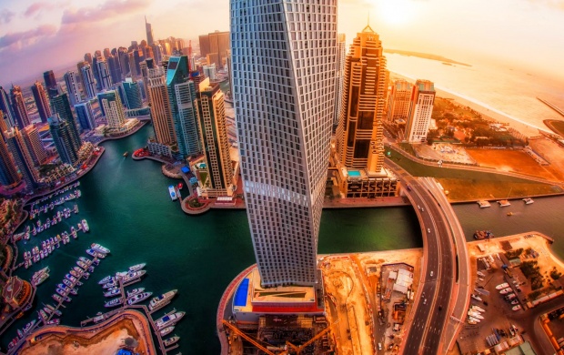 United Arab Emirates Dubai Skyscrapers