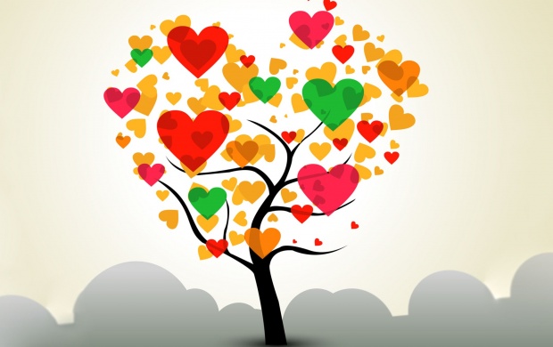 Valentines Day Love Tree