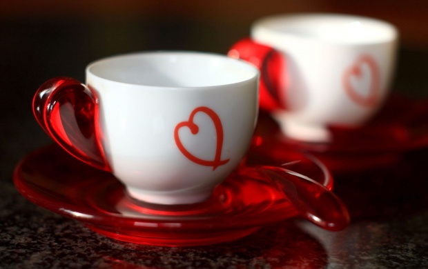 Valentine's Day Tea Cup