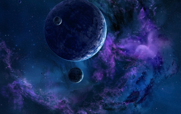 Violet Planet Energy Storm