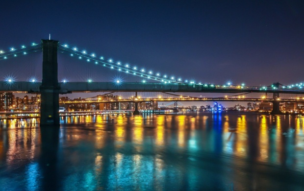 Williamsburg Bridges In New York City