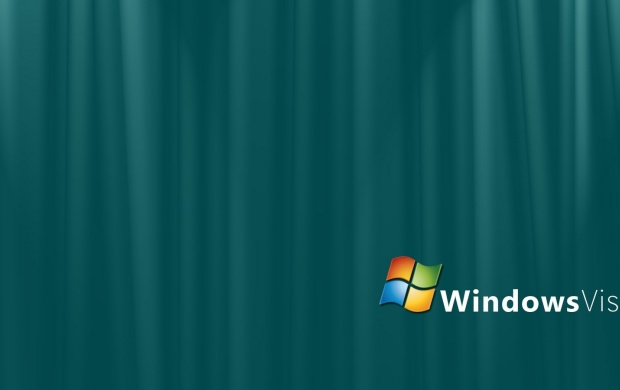Windows Vista Green Background