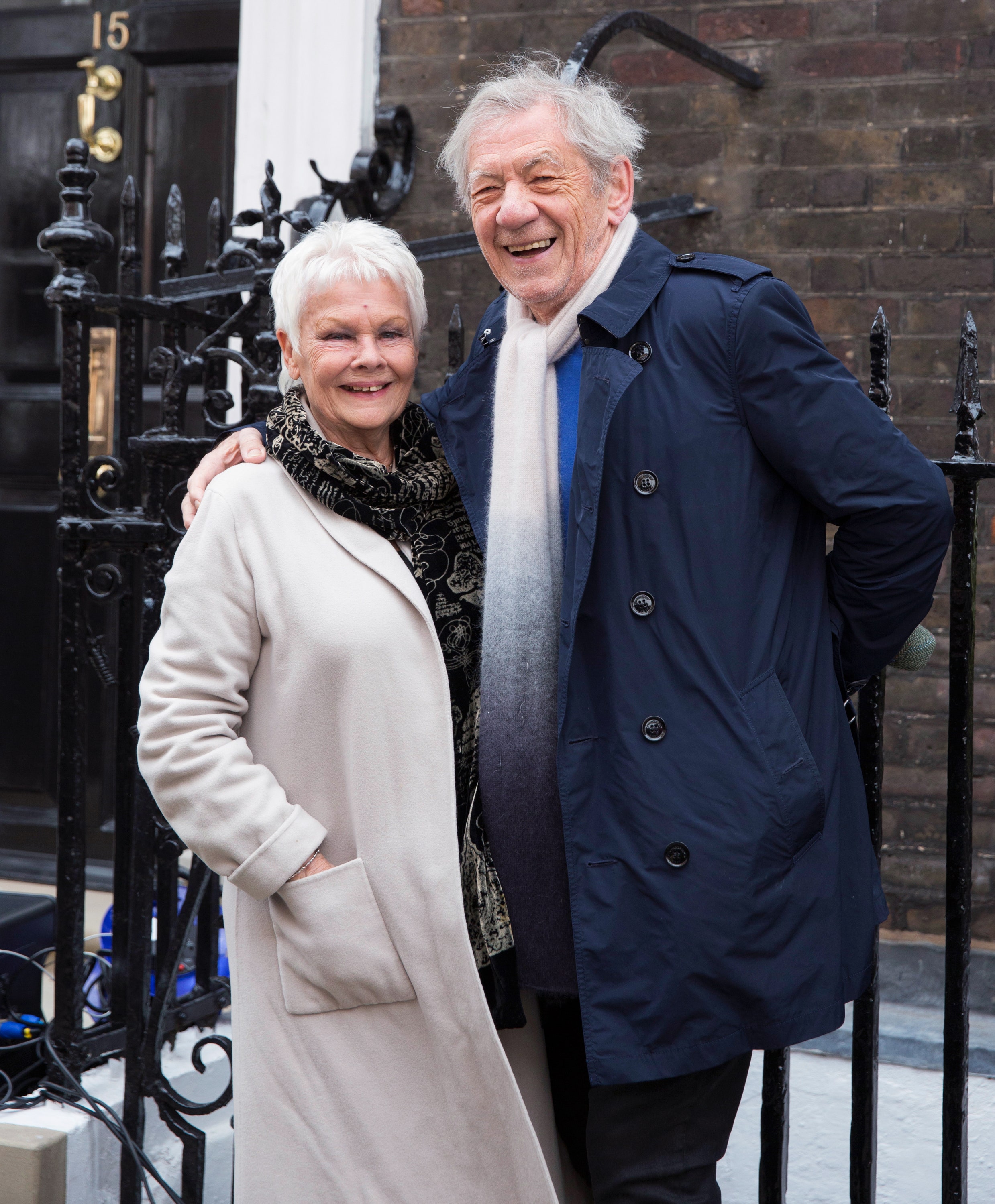 judi Dench And Ian Mckellen Once Had A Mischievous Moment At Buckingham Palace Vogue