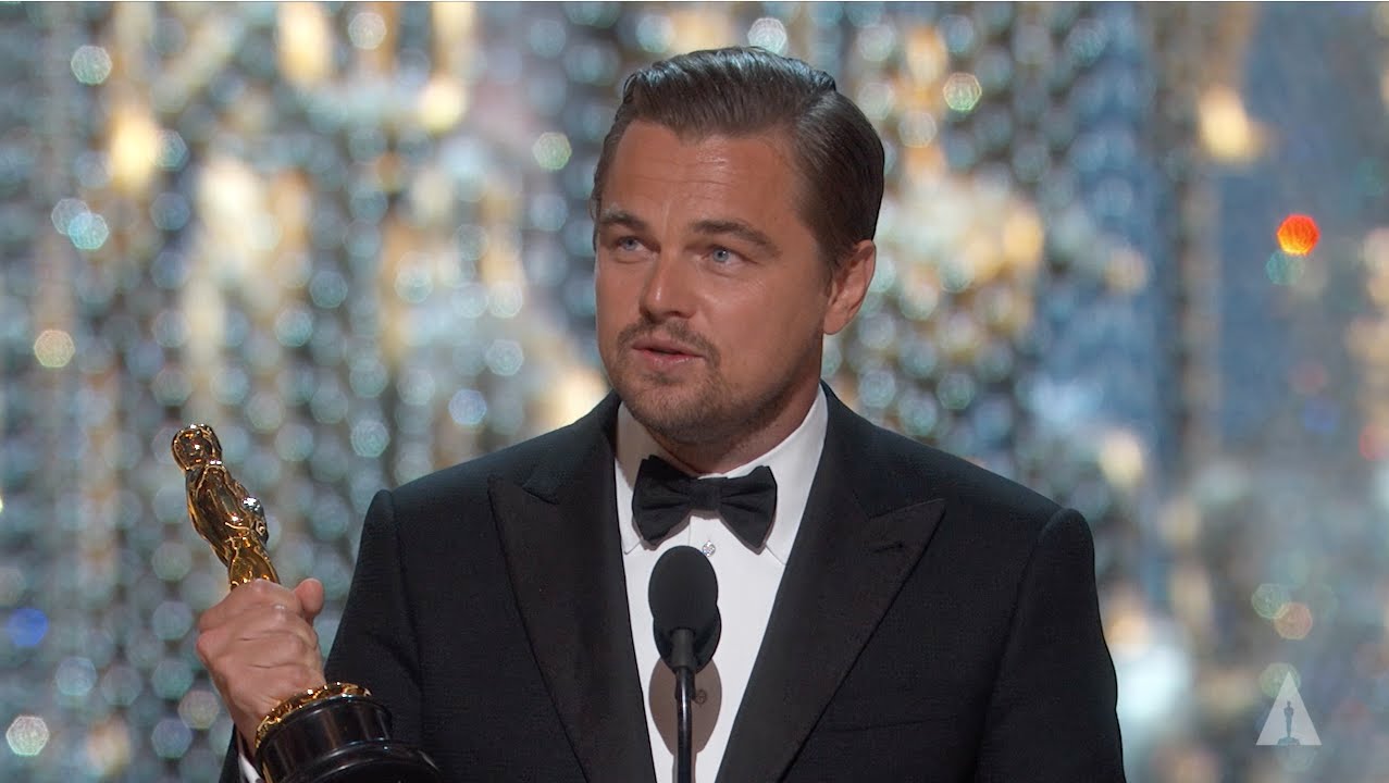 leonardo Dicaprio Winning Best Actor 88th Oscars 2016 Youtube