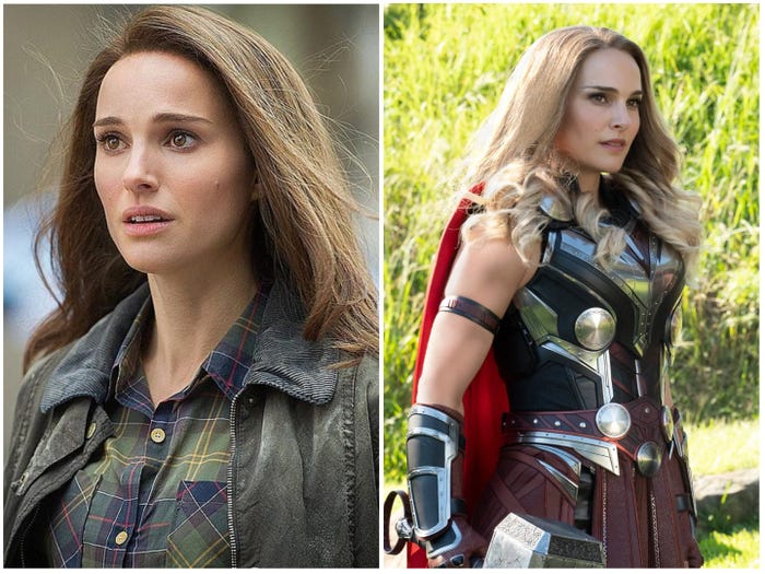 natalie Portman Got As Big As Possible For Thor Love And Thunder