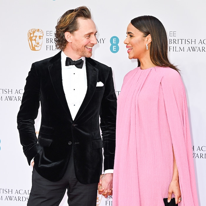 happy Tom Hiddleston Confirms Engagement To Zawe Ashton E Online Ca