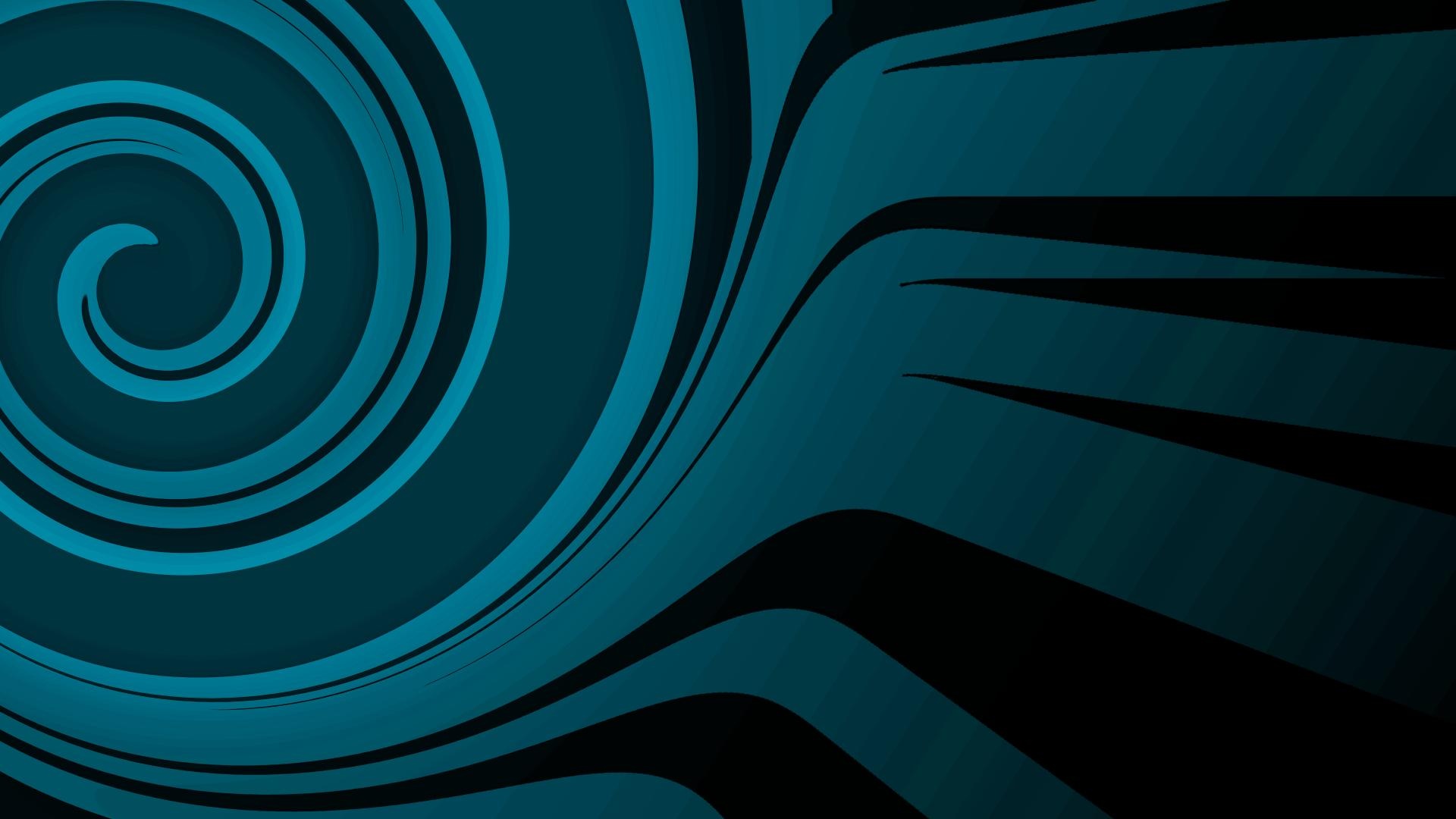 Blue And Black Abstract Wallpapers - 1920x1080 - 202362
