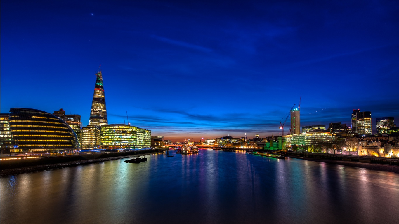 London Skyline Wallpapers - 1366x768 - 275073