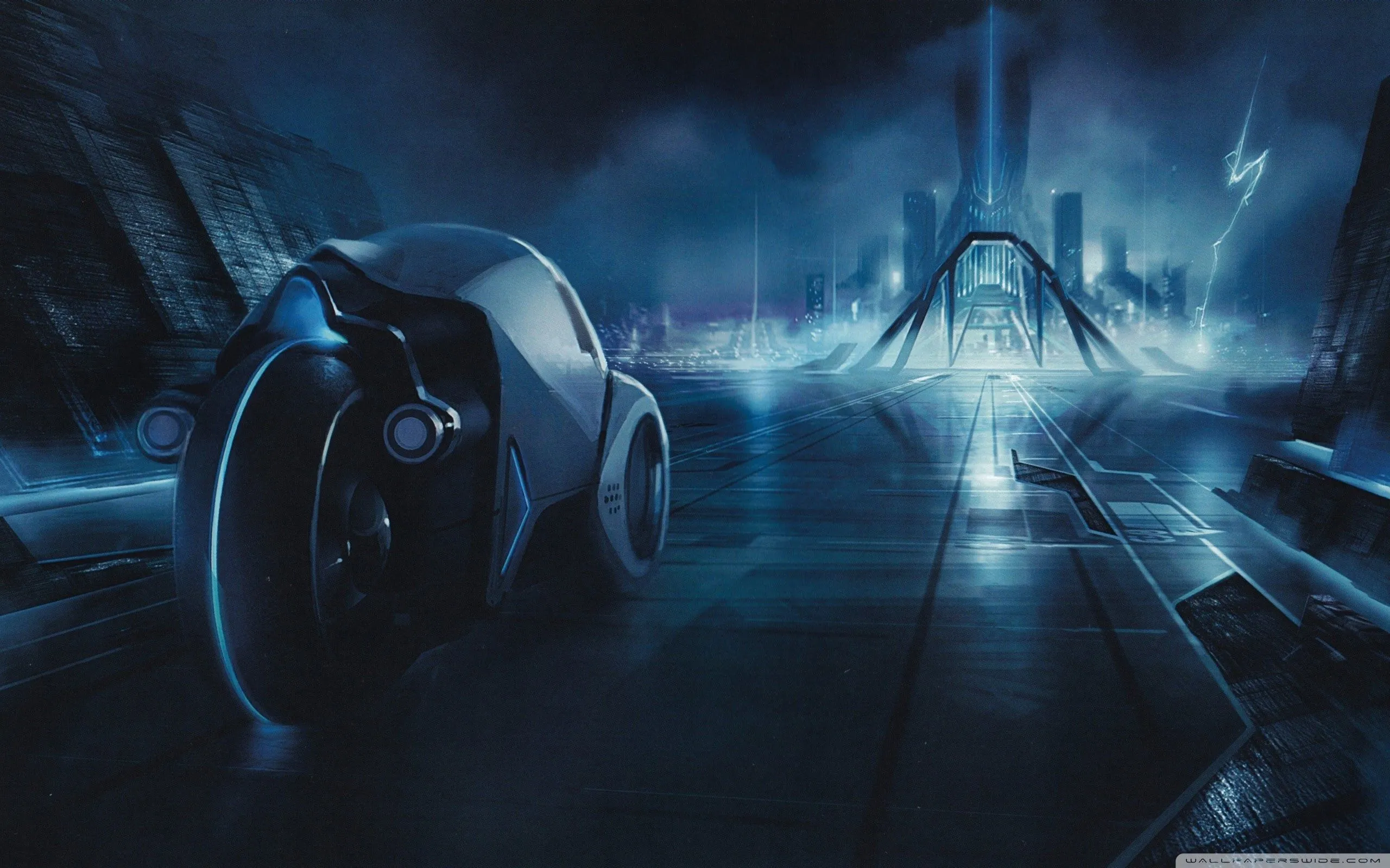 Tron City Wallpapers Top Free Tron City Backgrounds 