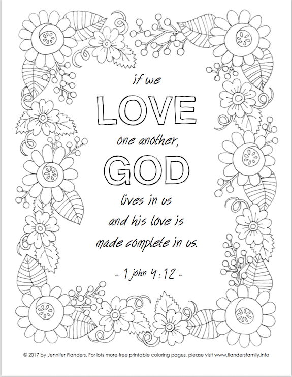 Coloring pages for valentines day