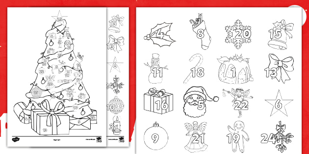 Mindful christmas louring teaching resources