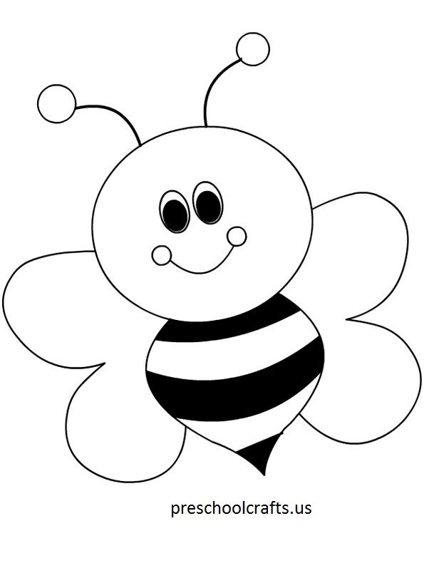 Bee coloring pages bee coloring pages coloring pages art drawings for kids