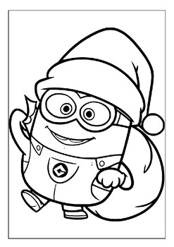 Create memories with minion coloring pages despicable me joy tpt