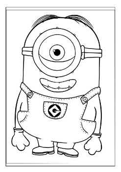 Printable minions coloring pages collection for kids unleash creative fun