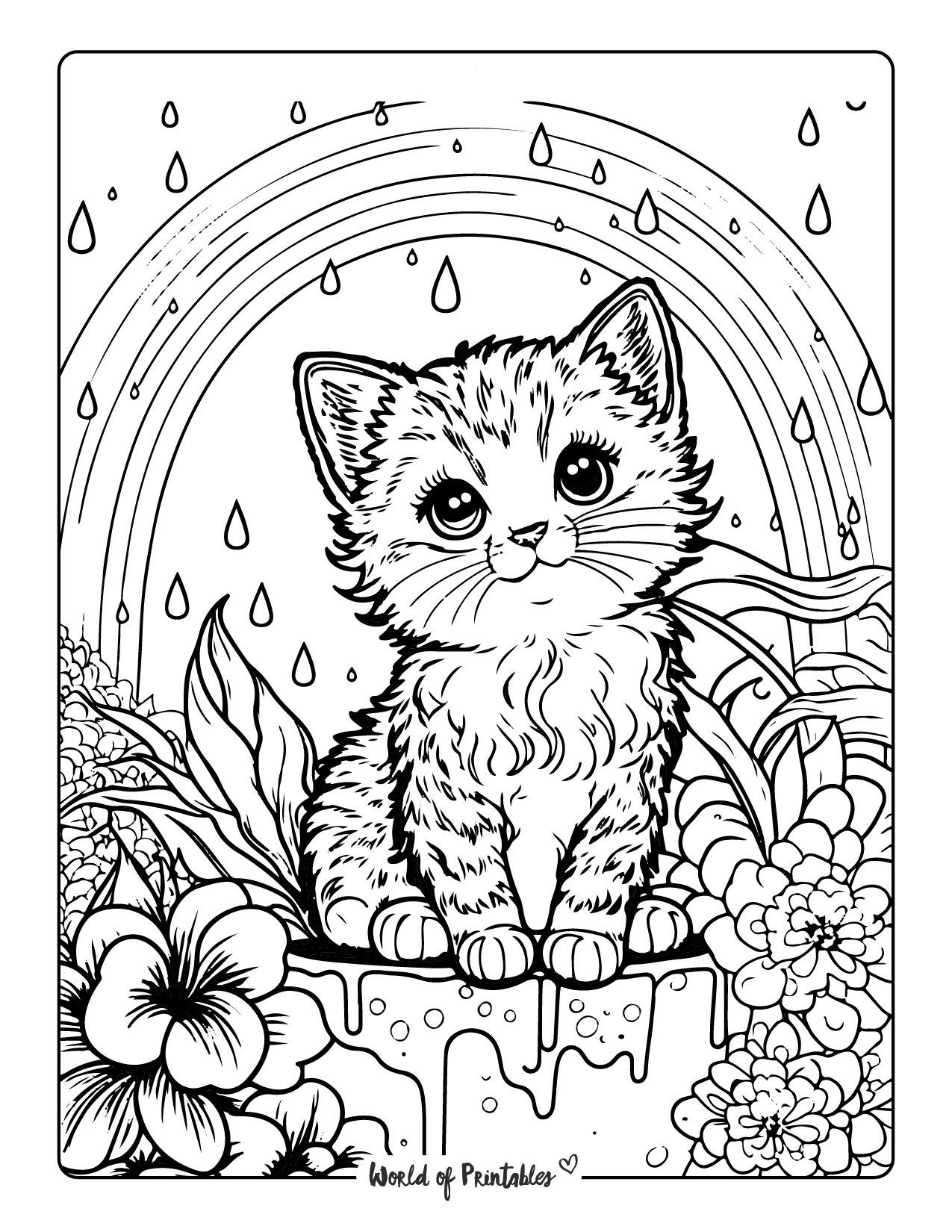 Cat coloring pages for adults cat coloring page coloring pages stitch coloring pages