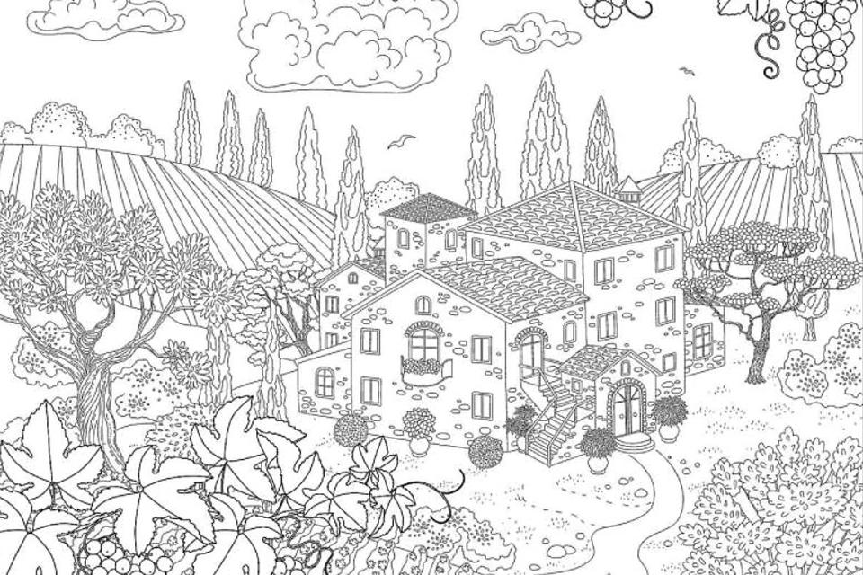 Travel coloring pages free printable coloring pages of scenic places youd want to escape to printables mom