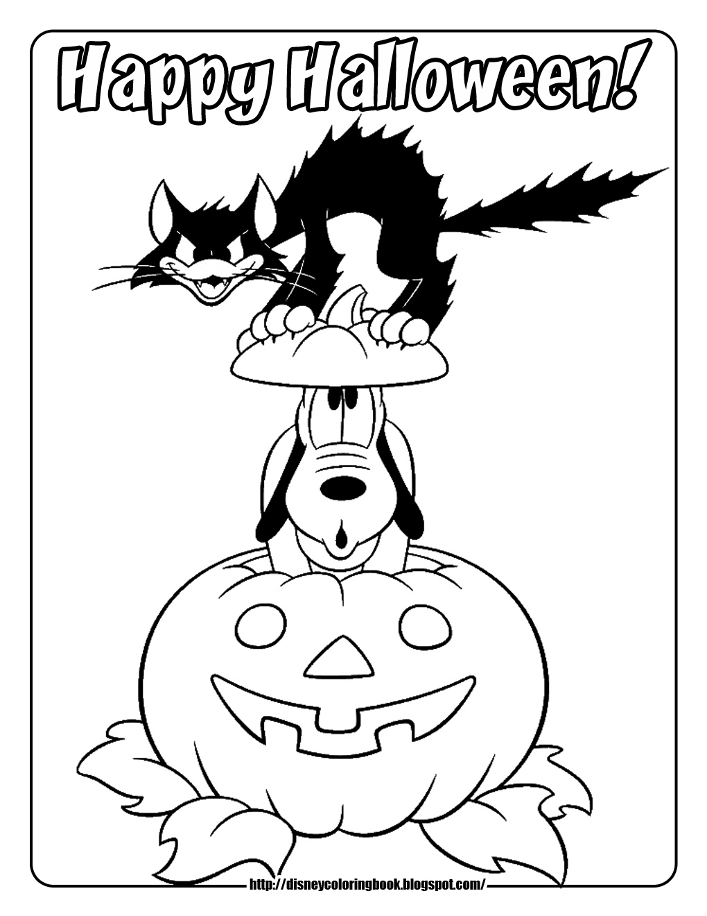 Disney coloring pages and sheets for kids mickey and friends halloween free disney halloween coloring pages