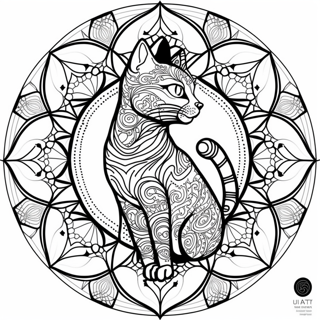 Ai midjourney prompts for adult mandala coloring pages â the ai prompt shop