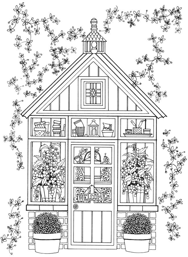 Free coloring pages from dover garden coloring pages gardens coloring book dover coloring pages