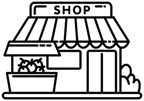 Grocery store coloring page free printable coloring pages
