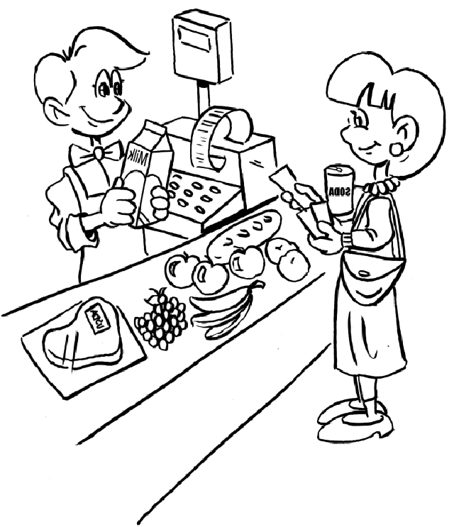 Top supermarket coloring pages for children coloring pages coloring for kids coloring pages for kids