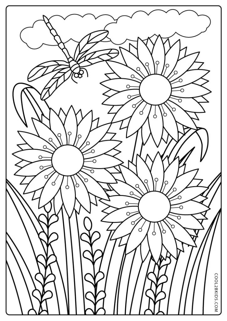 Free printable spring coloring pages for kids spring coloring pages spring coloring sheets coloring pages