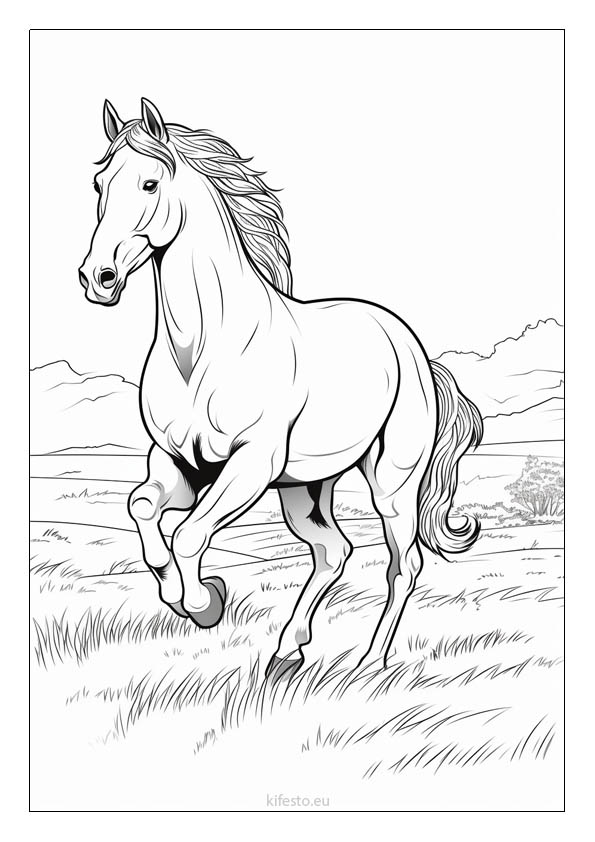 Horse coloring pages printable coloring sheets