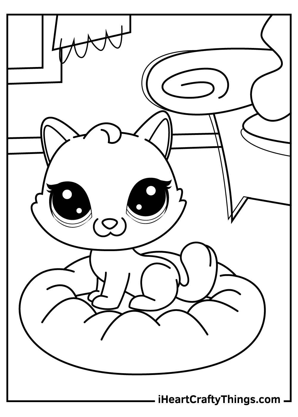 Littlest pet shop coloring pages free printables